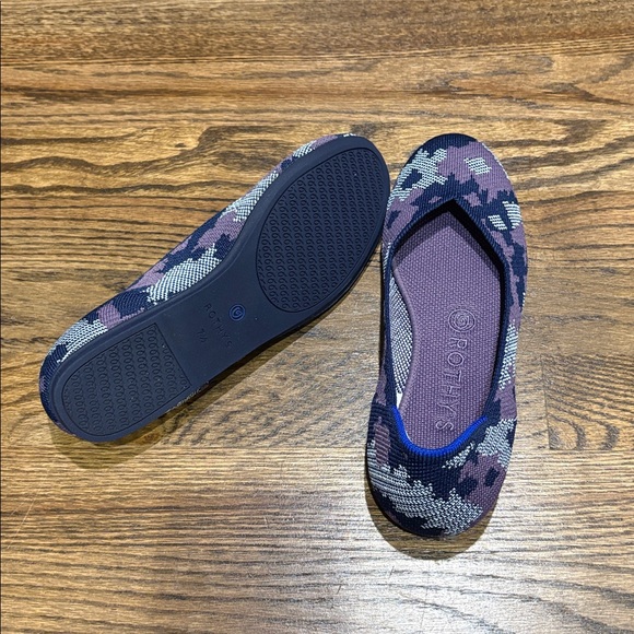 Rothy's Botanicamo Rounded Toe Flats 7.5 - Picture 2 of 4